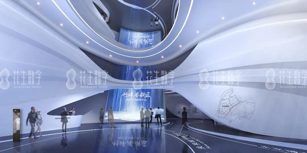 湘潭竹埠港新区规划展示馆 湘潭竹埠港新区规划展示馆