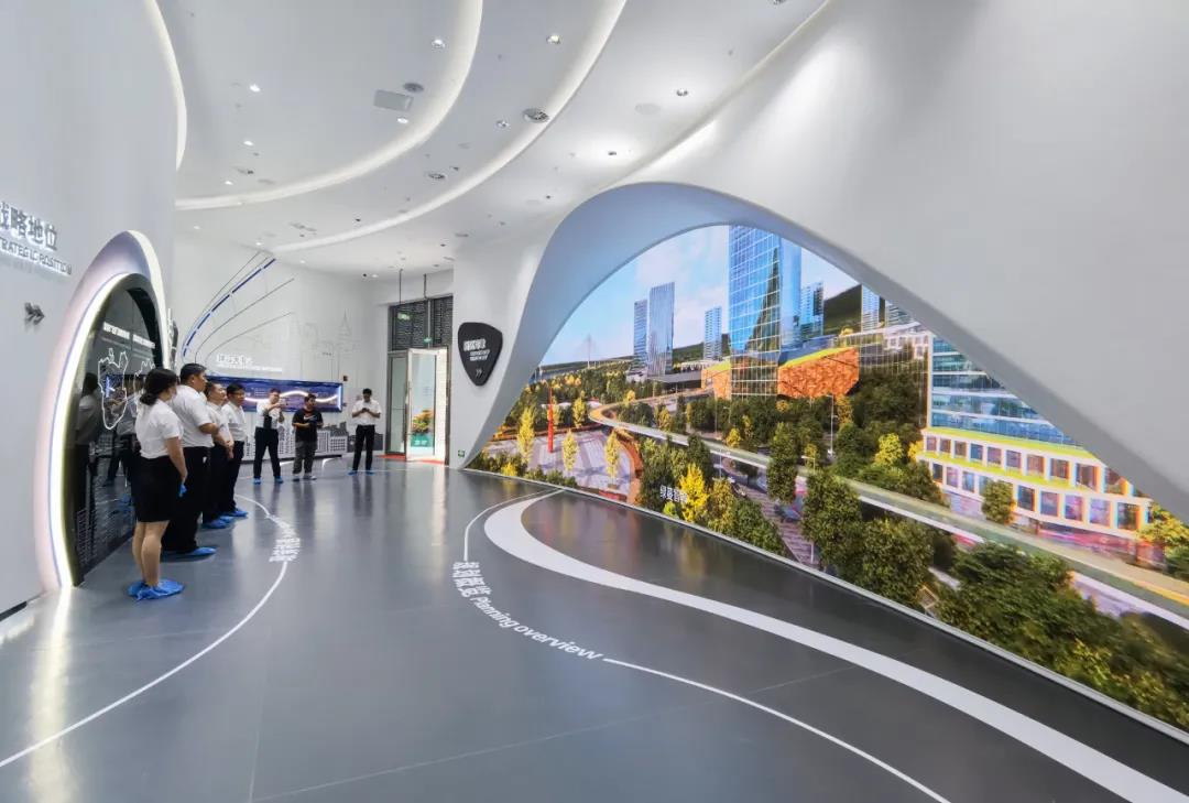 湘潭竹埠港新区规划展示馆 湘潭竹埠港新区规划展示馆