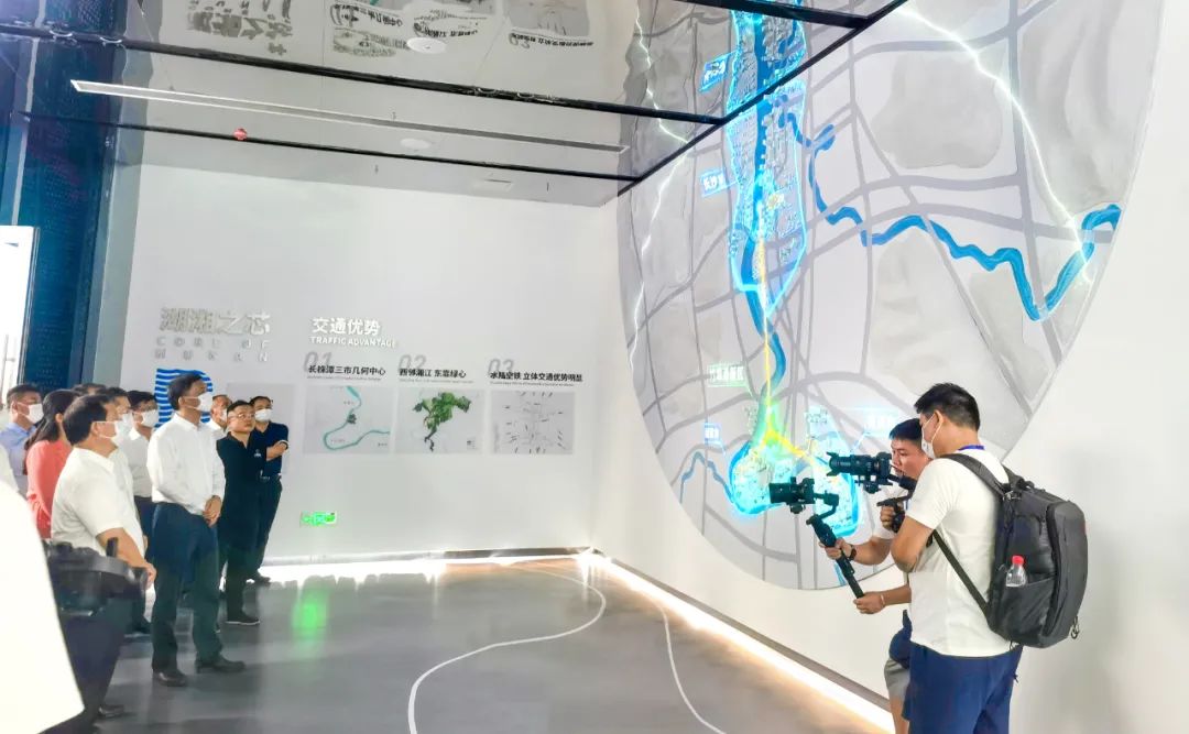 湘潭竹埠港新区规划展示馆 湘潭竹埠港新区规划展示馆